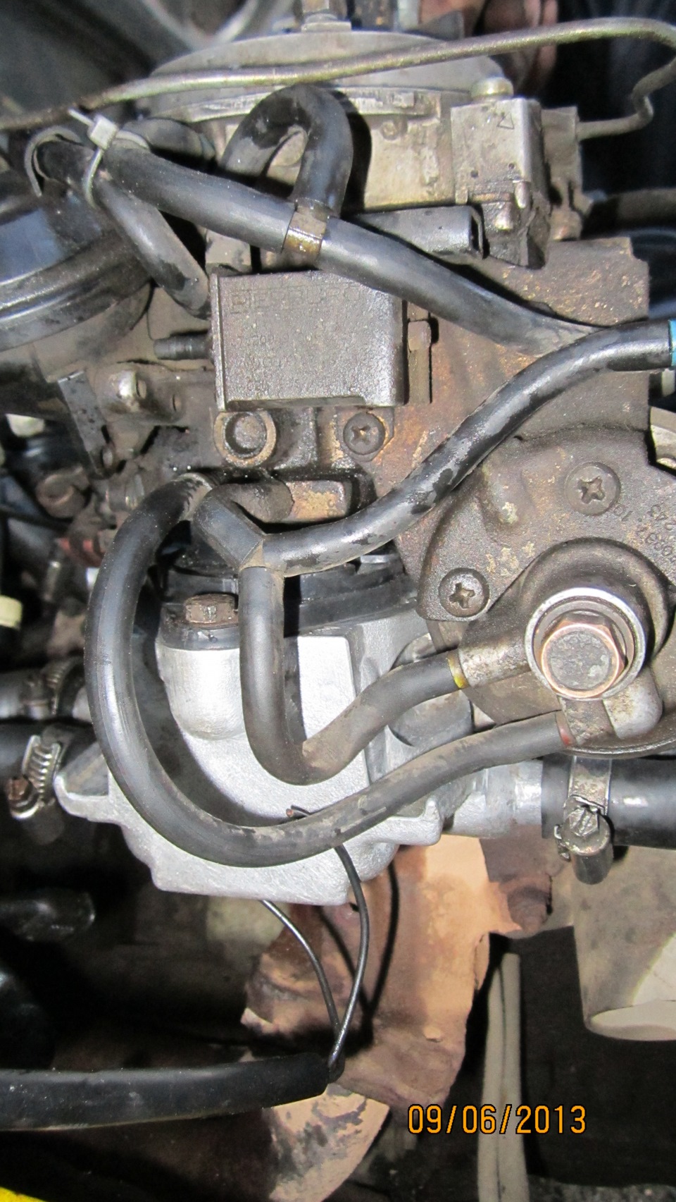 Замены карбюратора и коллектора с 1B на 2E — Volkswagen Passat Variant ...