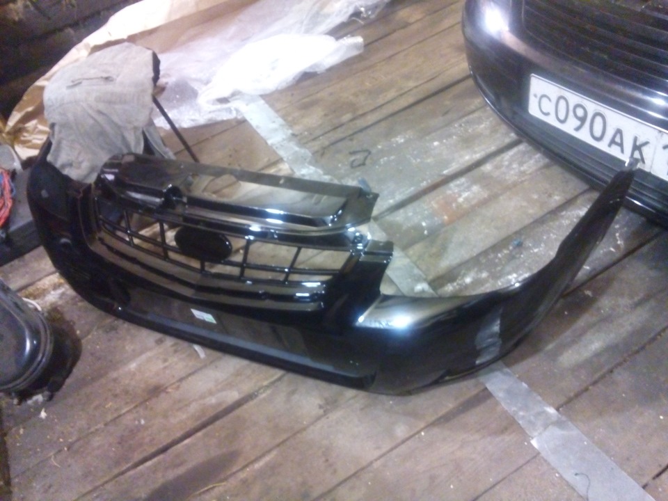 прикупил наконец то передний бампер se:-) — Lada Приора седан, 1,6 л ...