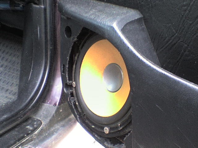 Front door acoustics - Toyota Carina E 16L 1993