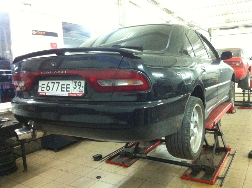 AZEV R16 9J зад/7,5J перед — Mitsubishi Galant VR-4, 2 л, 1993 года ...