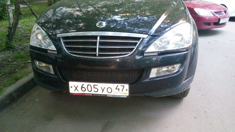 Ustanovka Dho Philips Led Daylight 9 Ssangyong Kyron 2 3 L 2013 Goda Na Drive2