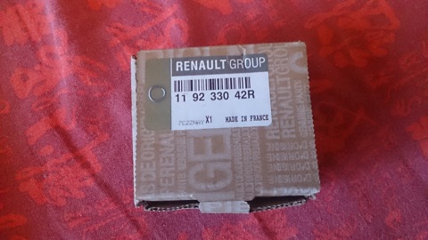 119233042R Ролик опорный в сб RENAULT | Запчасти на DRIVE2