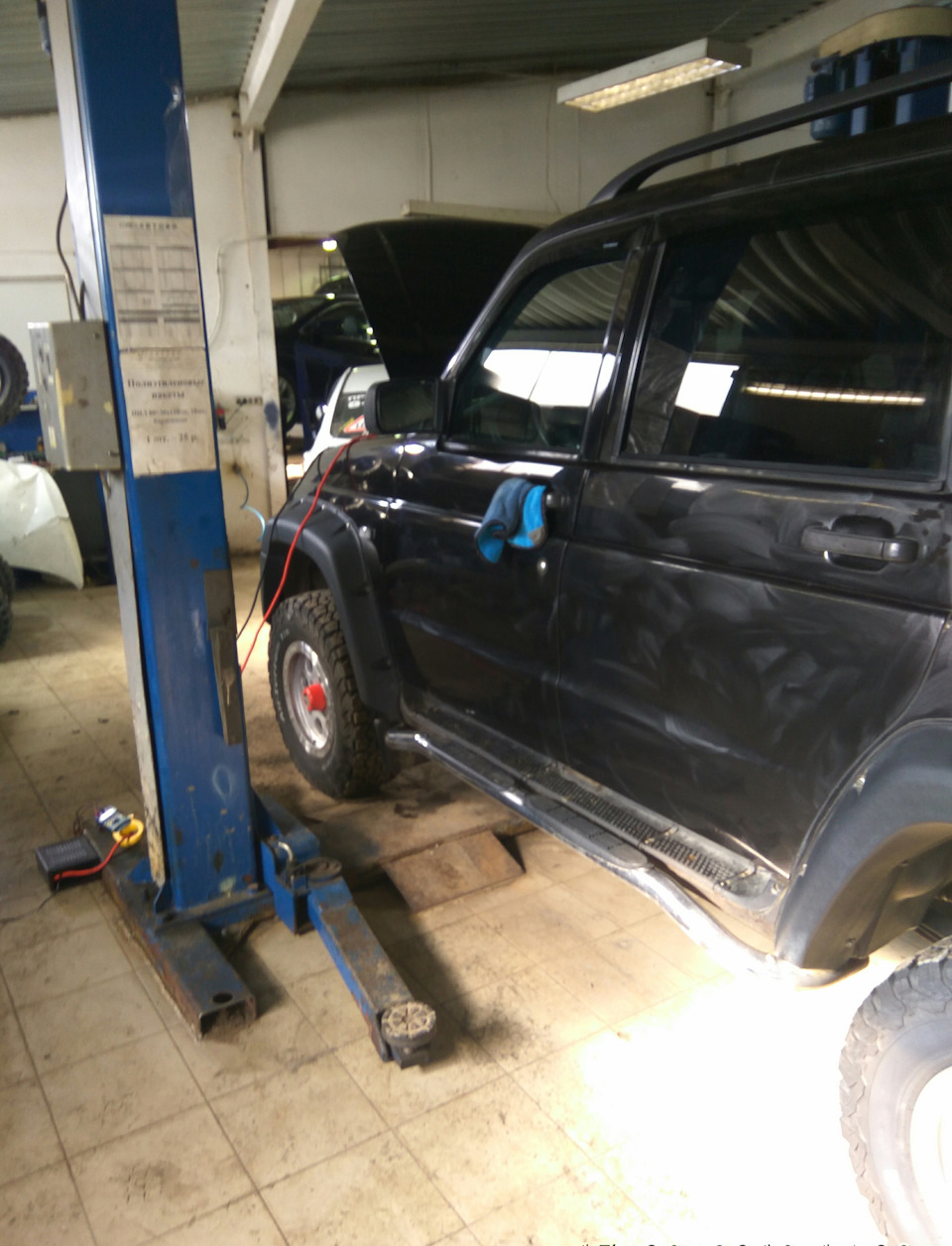 Нанесения воска. — UAZ Patriot