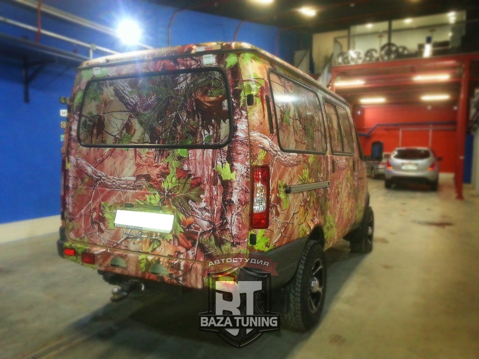 Перетяжка винилом Toyota Tundra и ГАЗ Соболь (Баргузин) — DRIVE2