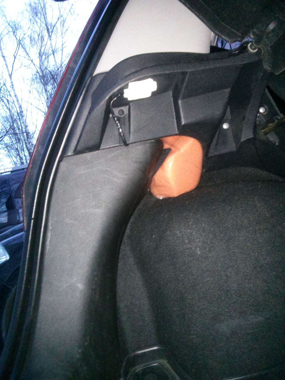 Свет в багажнике и бардачке — Ford Fiesta (Mk V), 1,6 л, 2006 года ...