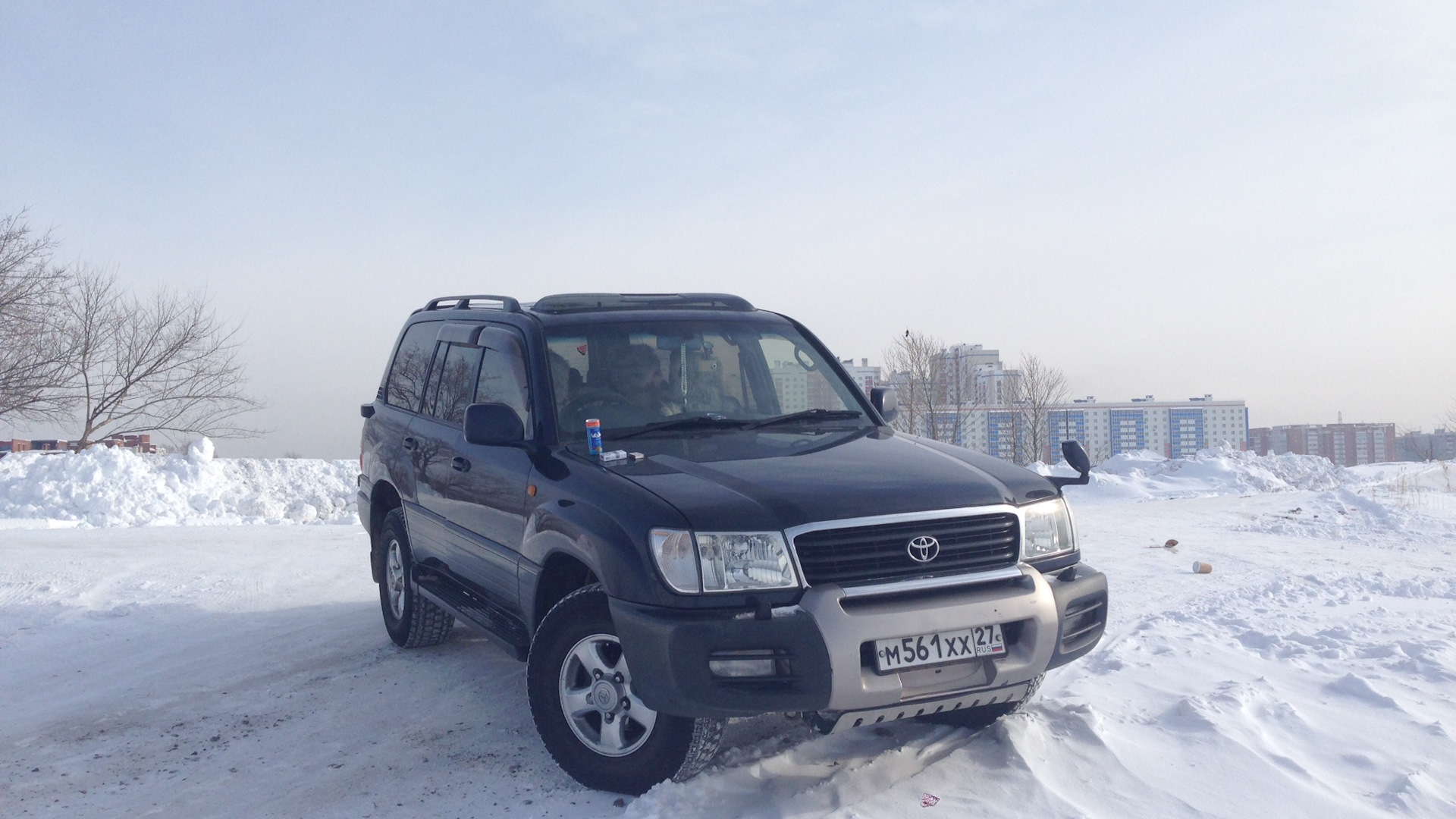 Toyota Land Cruiser 100 4.7 бензиновый 2001 | 2UZ-FE Взял своё) на DRIVE2