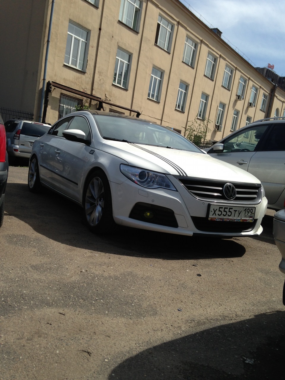Желтые туманки — Volkswagen Passat CC, 1,8 л, 2012 года | стайлинг | DRIVE2