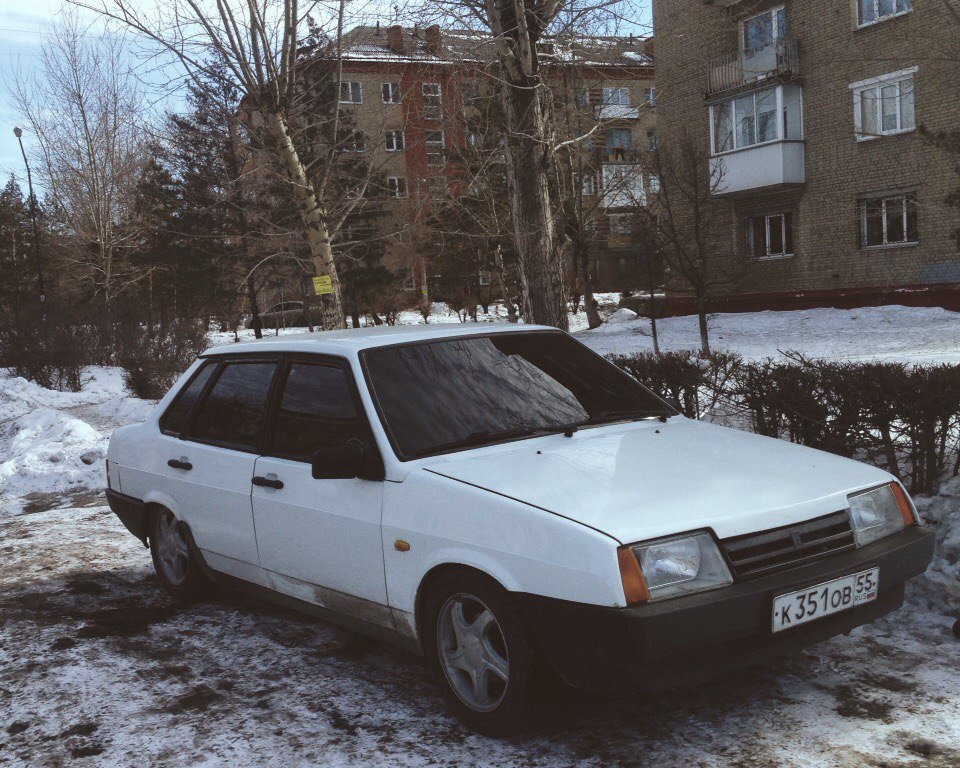 Фото ваз 21099 белая фото