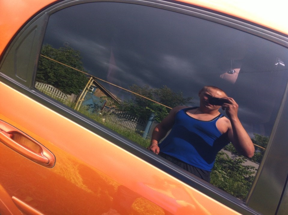 Намыл свою малышку) еще без установки мухоотбойника и дефлекторов на ...