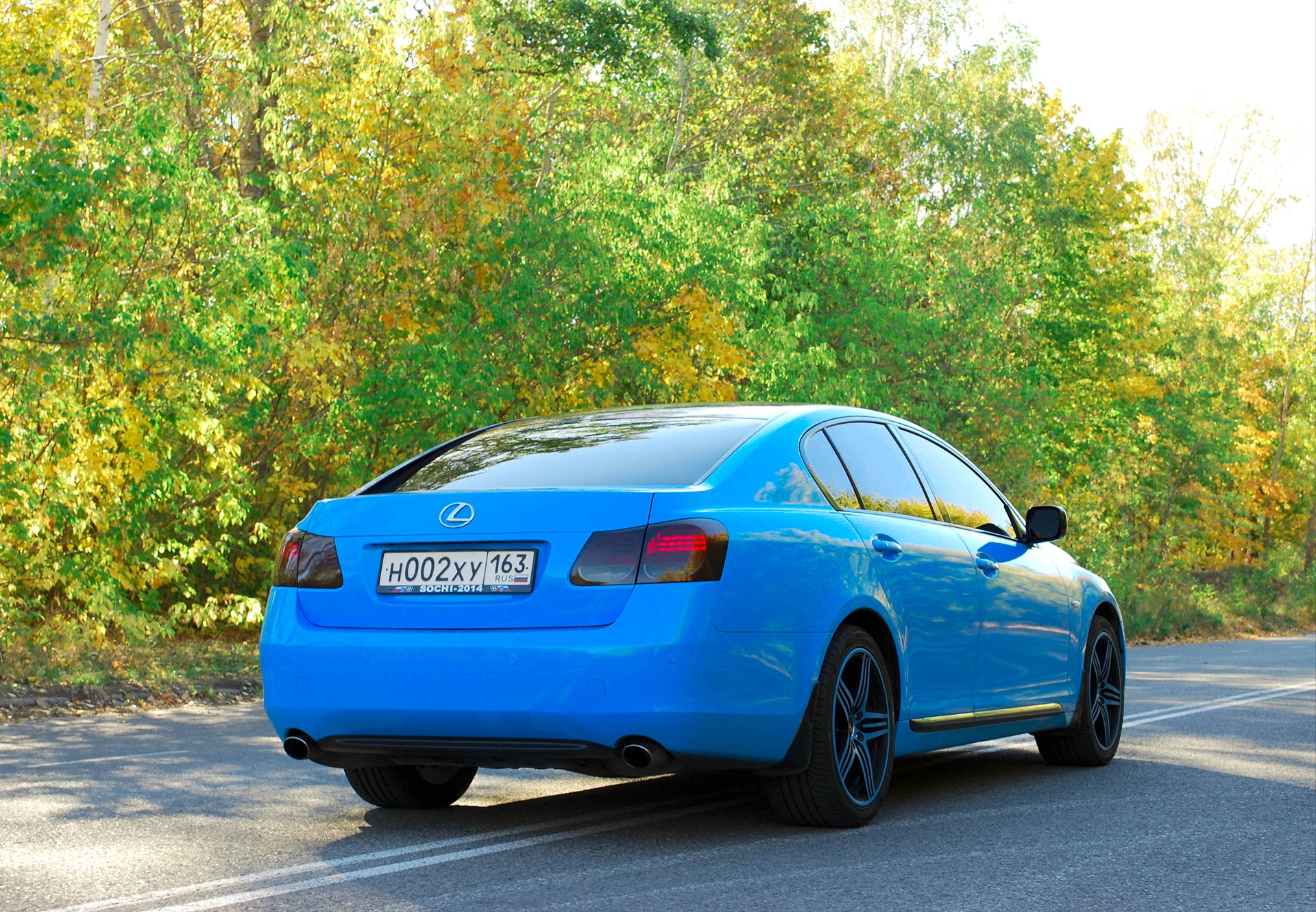 Lexus GS 450 Blue & Lada Kalina — DRIVE2