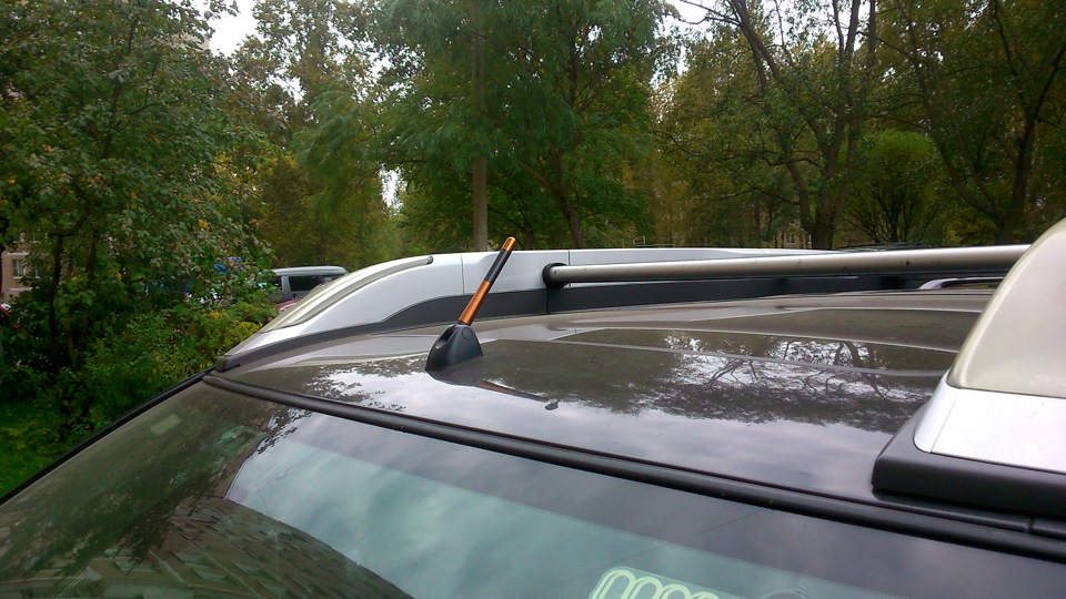 Антенна с поднебесной! — Nissan X-Trail II (t31), 2 л, 2008 года ...