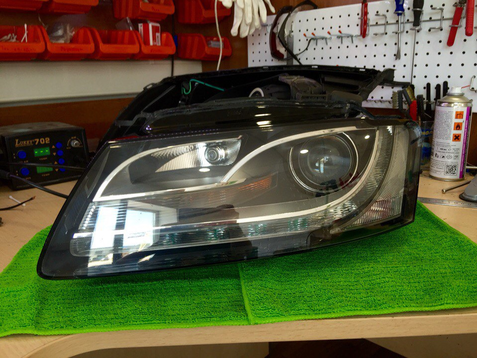 Audi A5 ремонт и полировка фар — HotFix на DRIVE2