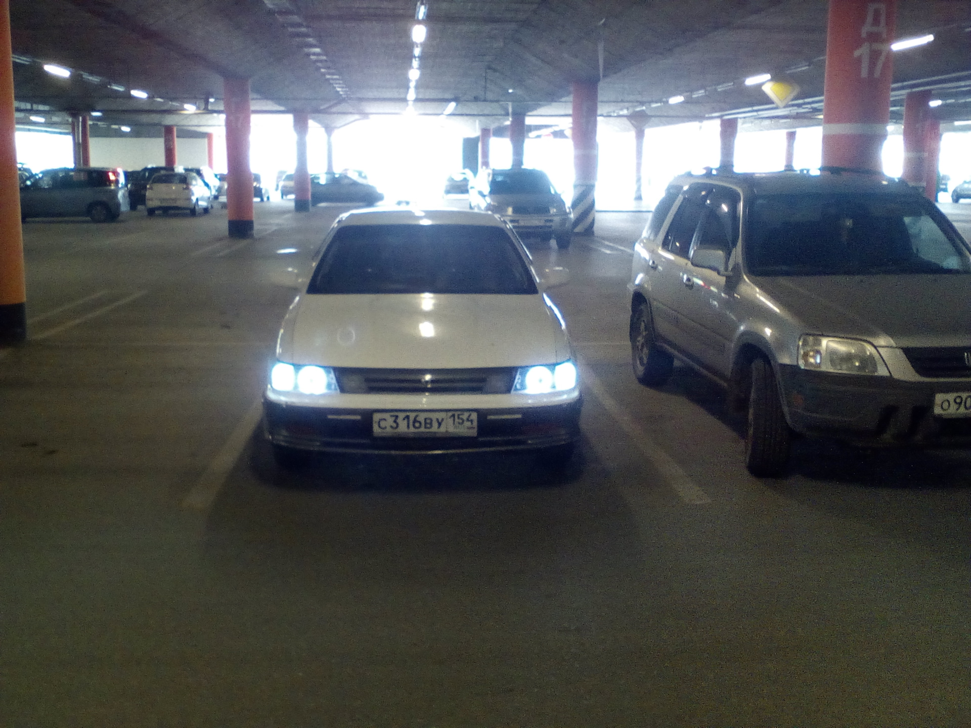Линзы на авто. — Toyota Vista (30), 2 л, 1993 года | тюнинг | DRIVE2