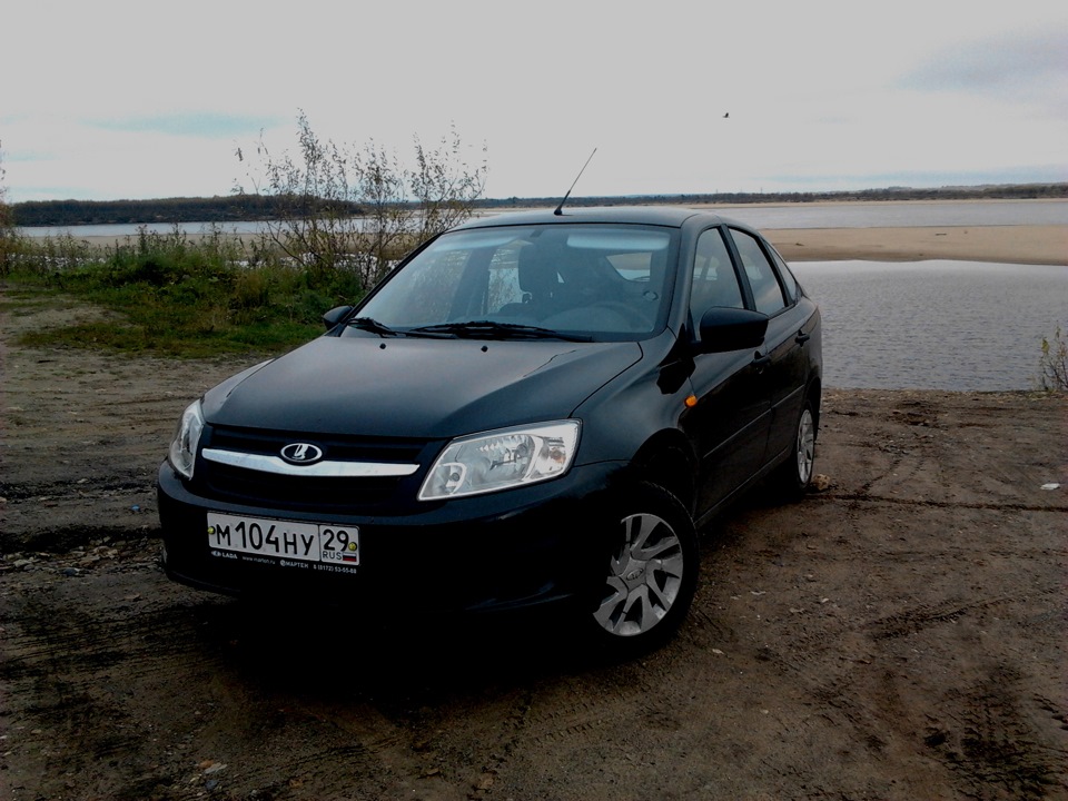 #1оригинальное начало. — Lada Гранта Лифтбек (1G), 1,6 л, 2015 года ...