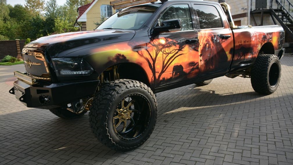 Dodge ram 6.7. Ram Sema build.