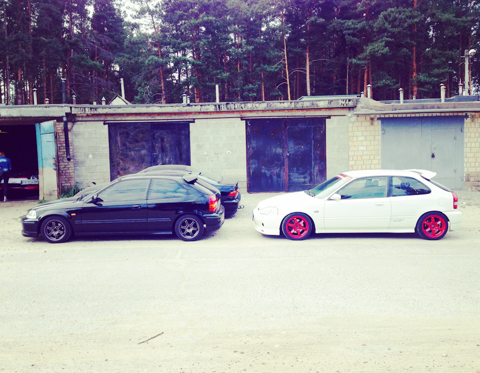 Other Wheels…again — Honda Civic Hatchback (6G), 1,6 л, 1996 года ...