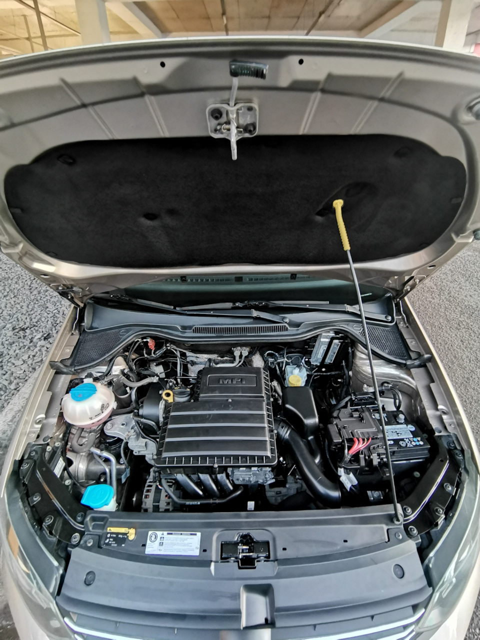 Классно когда везде чисто ) — Volkswagen Polo Sedan