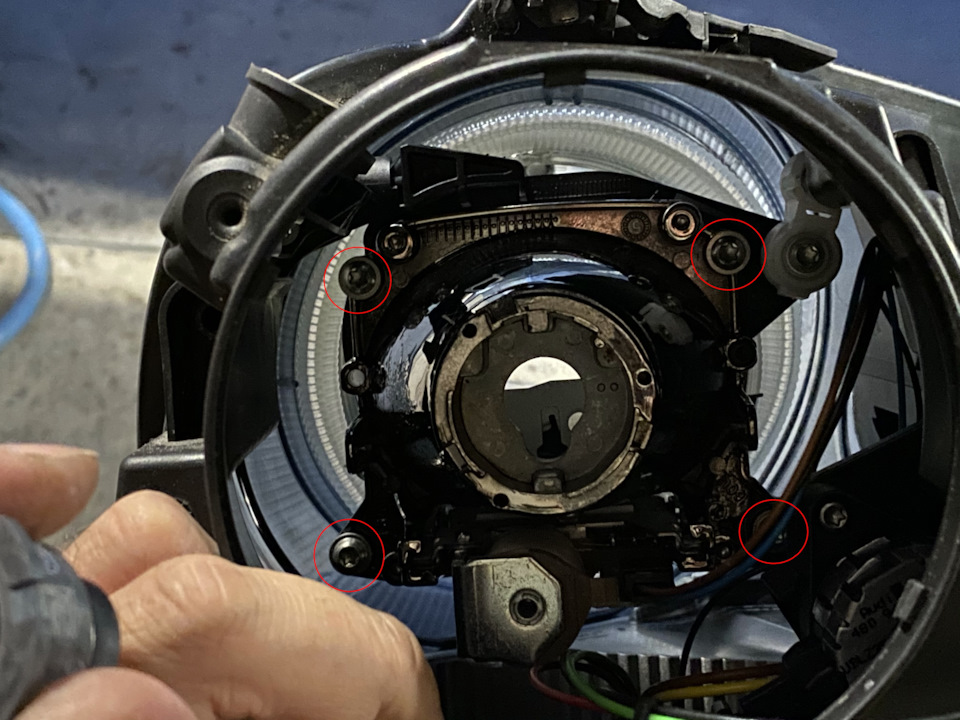 Часть 4. Чистка линз и конструкция шторки — Volkswagen Golf Mk5, 1,6 л ...