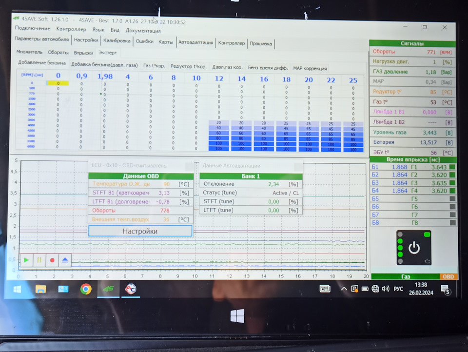 Установка вариатора уоз Stag TAP-01 + финал настройки гбо — Audi A4 (B6 ...