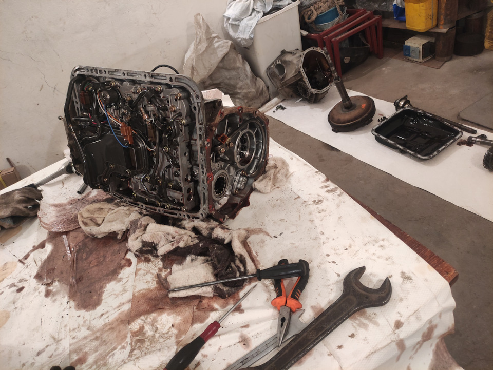 Процесс разбора — Subaru Legacy (BD/BG/BK)