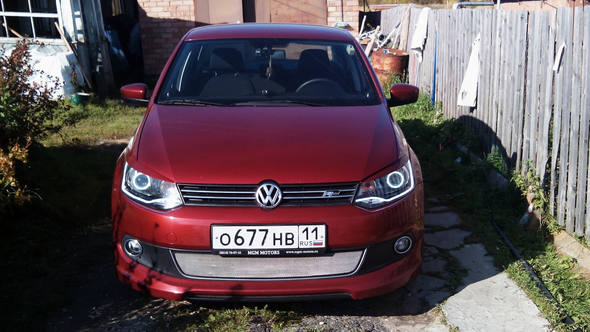 Volkswagen Polo Sedan 1.6 бензиновый 2012 | Highline (R-Line) на DRIVE2