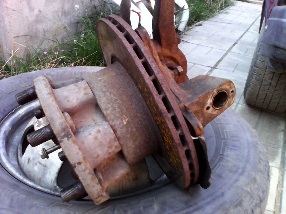 Замена шкворней и рулевых пальцев — ГАЗ Газель, 2,3 л., 2002 года ...