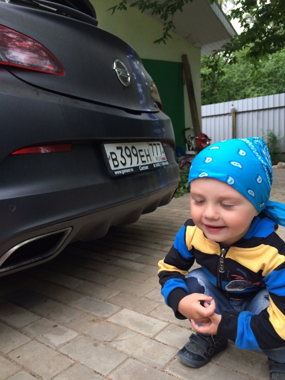 Оторвался задок) — Opel Astra J OPC, 2 л, 2014 года | фотография | DRIVE2