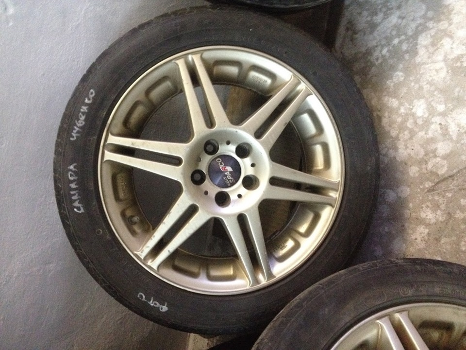 Комплект летних колес R16 Sparco — Сообщество «Subaru Impreza (GC,GF,GL ...