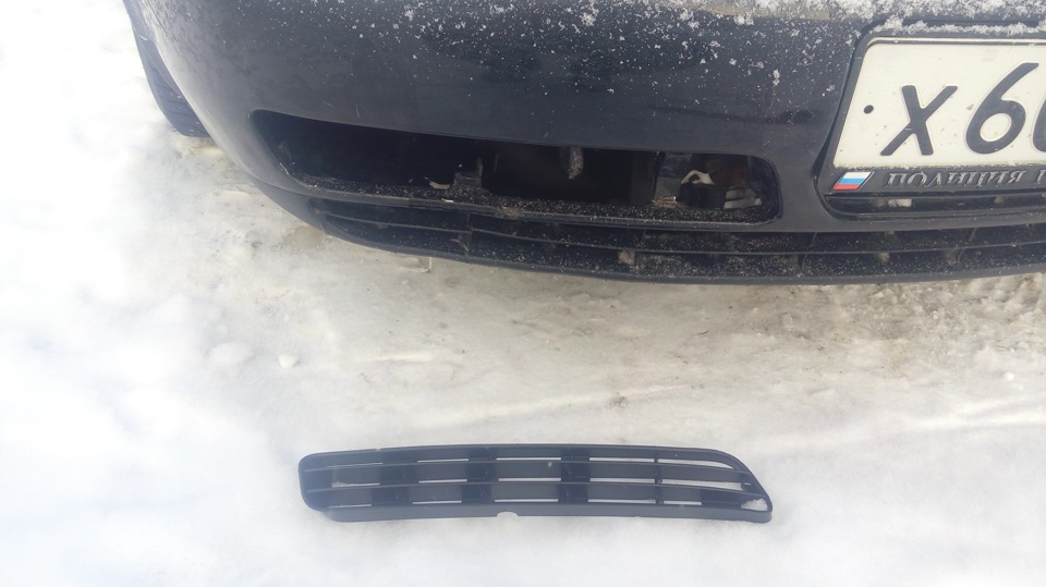 Покупка новой решетки в бампер) — Audi S6 (C4), 2,2 л, 1995 года ...