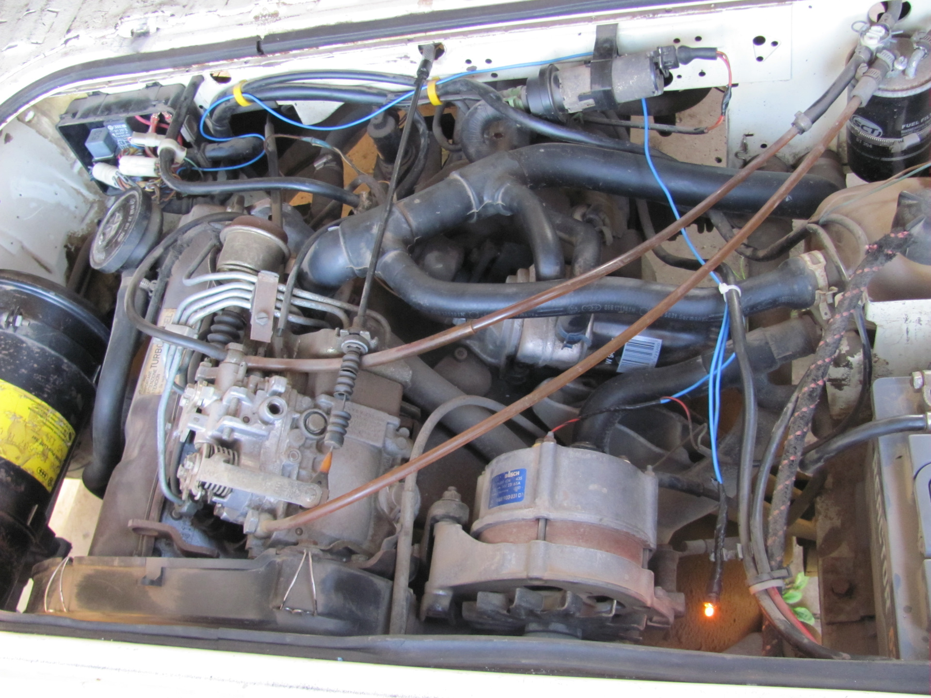 Генератор не возбуждается — Volkswagen Transporter T3, 1,6 л, 1989 года ...