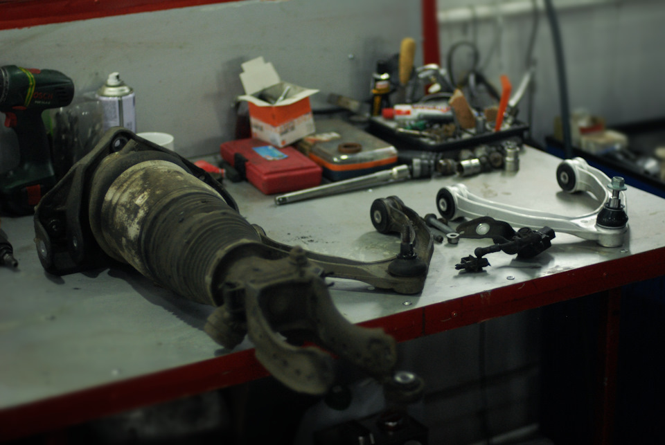 Замена рычага подвески на Кайене Турбо — Alfa Fleet на DRIVE2