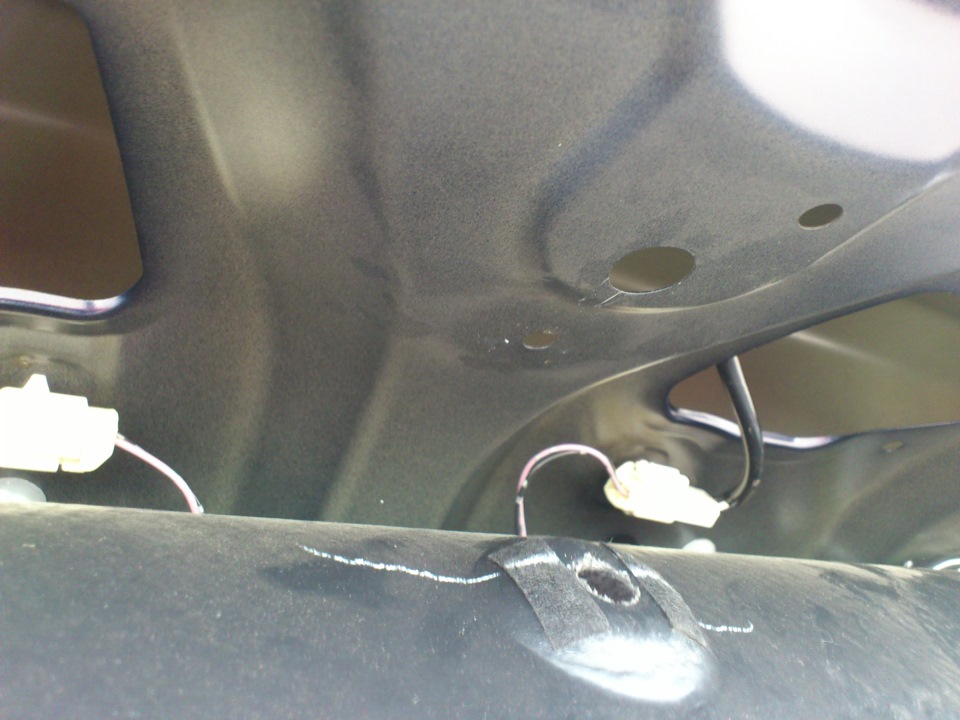 "Ручка" для закрытия багажника — Subaru Legacy (BL/BP), 3 л, 2007 года ...