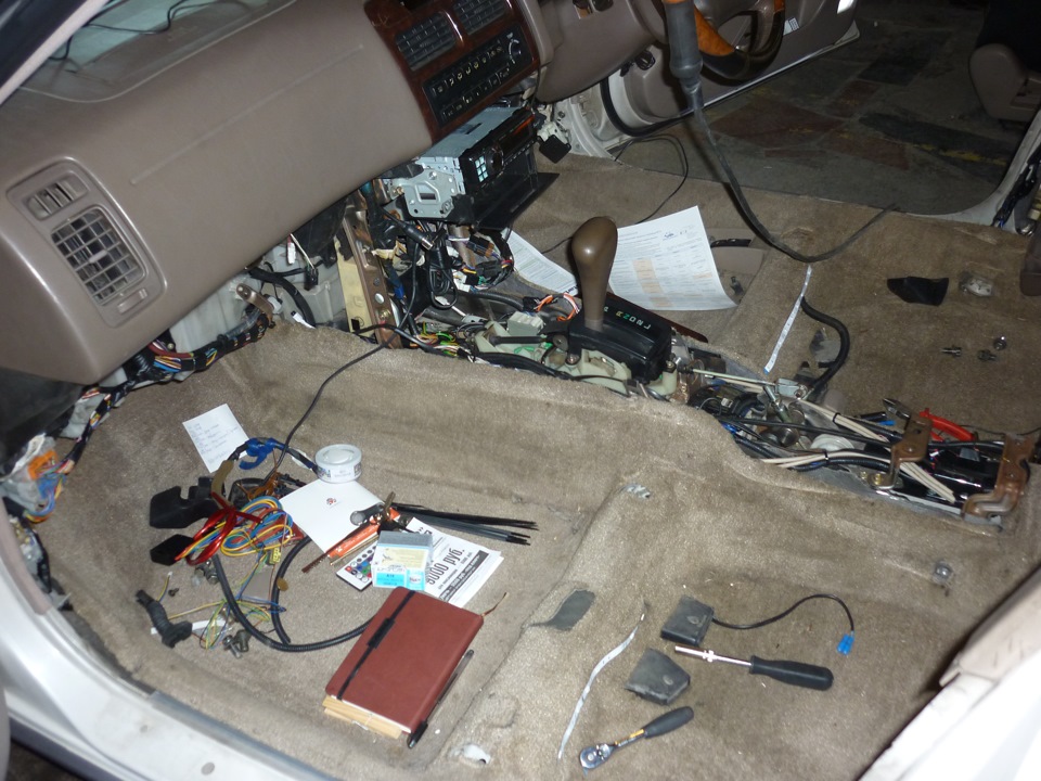 Замена Автосигнализации и многое другое. — Toyota Vista (40), 2 л, 1997 ...