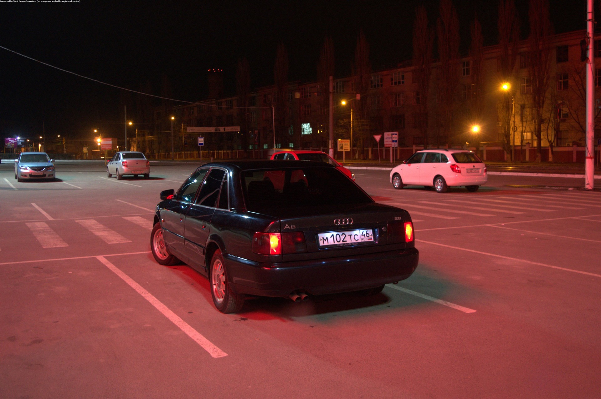 Вечер. Хорошая погода. Курск — Audi A6 (C4), 2,6 л, 1995 года ...