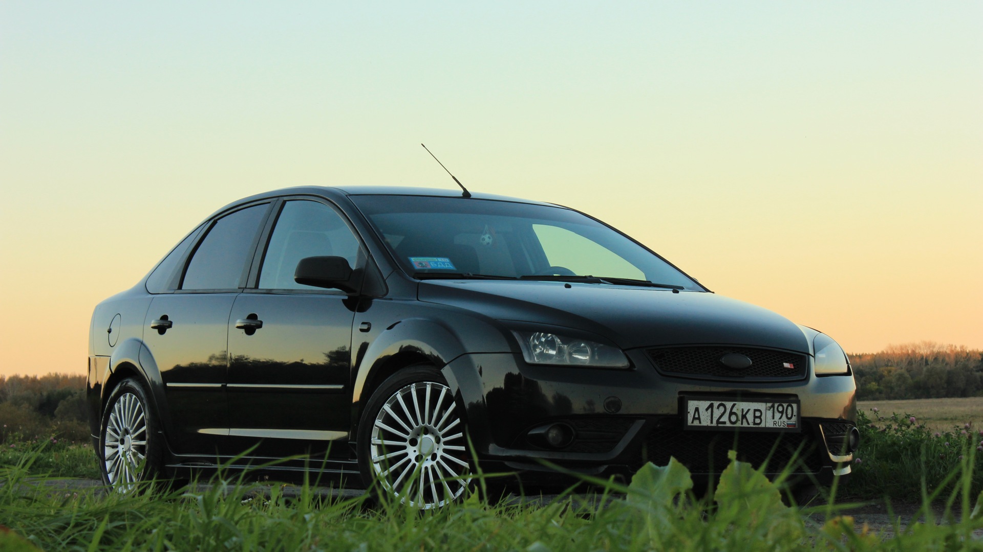 Ford Focus 2 sedan Black