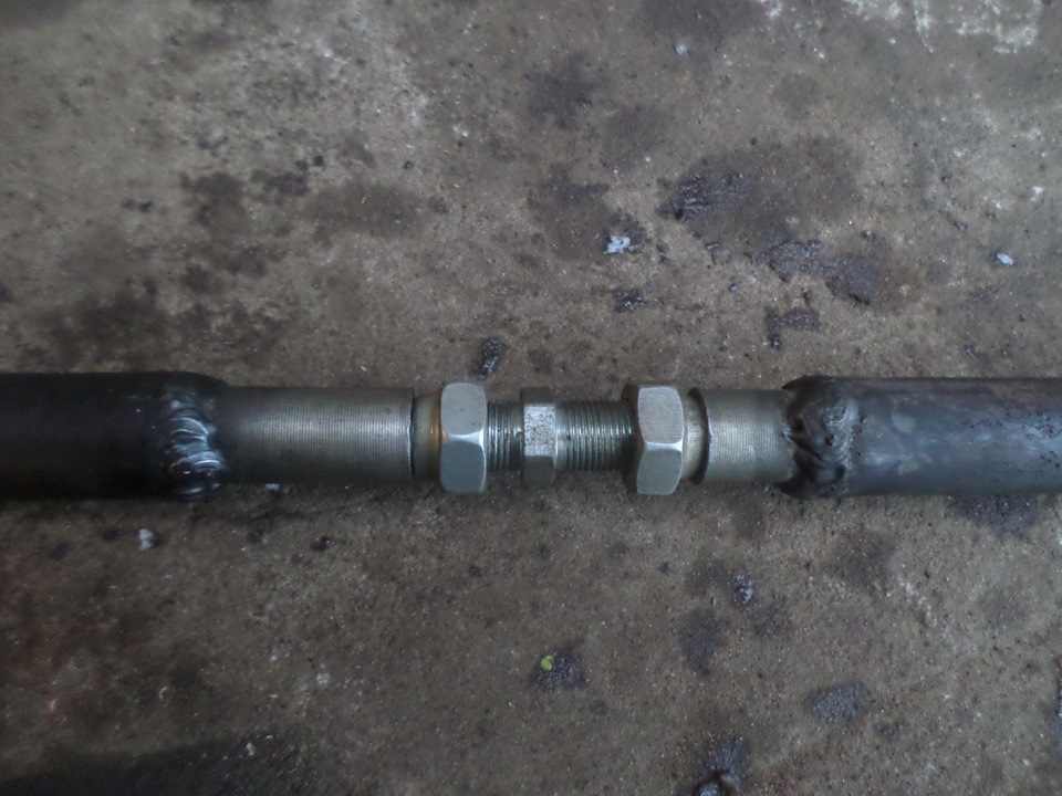 Самодельная тяга панара "Регулируемая" — Lada 21074, 1,6 л, 1994 года ...