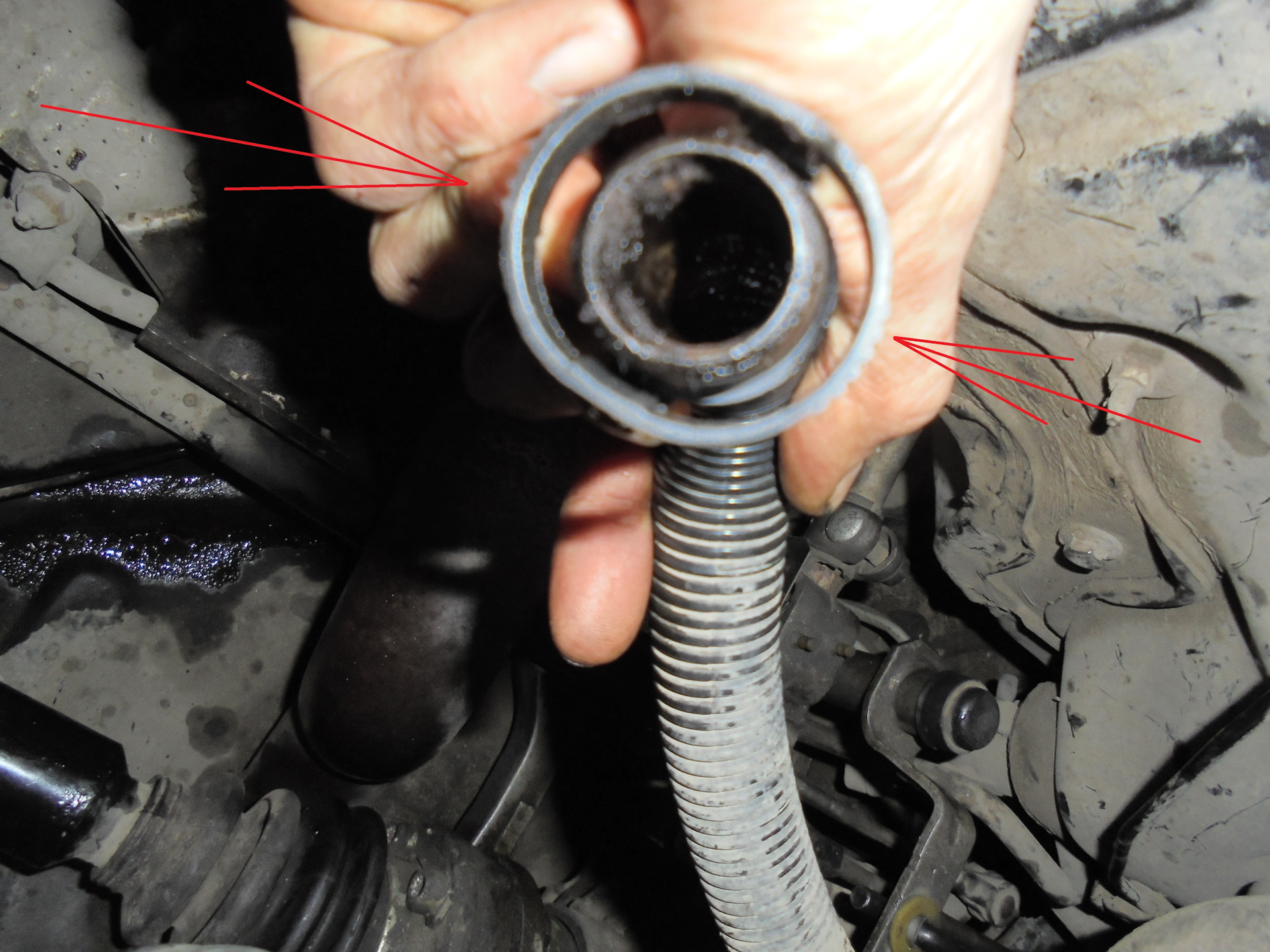 Маслозаливная горловина и маслоотделитель Octavia Tour 1,6 BFQ - Skoda Octavia A