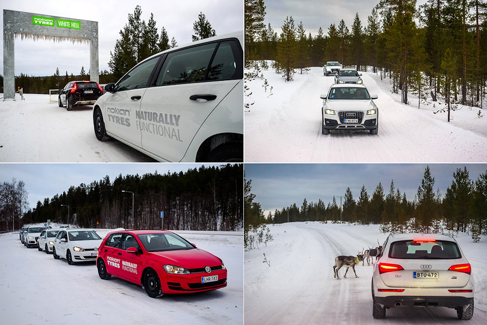Reporting live from the White Hell or the first test of the Nokian Hakkapeliitta 9