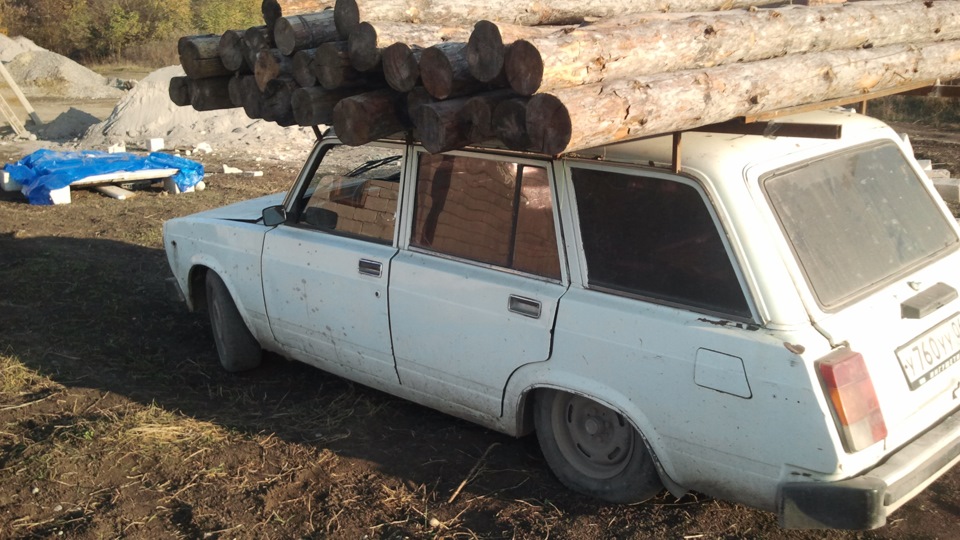 Lada 2104 белый грузовик!