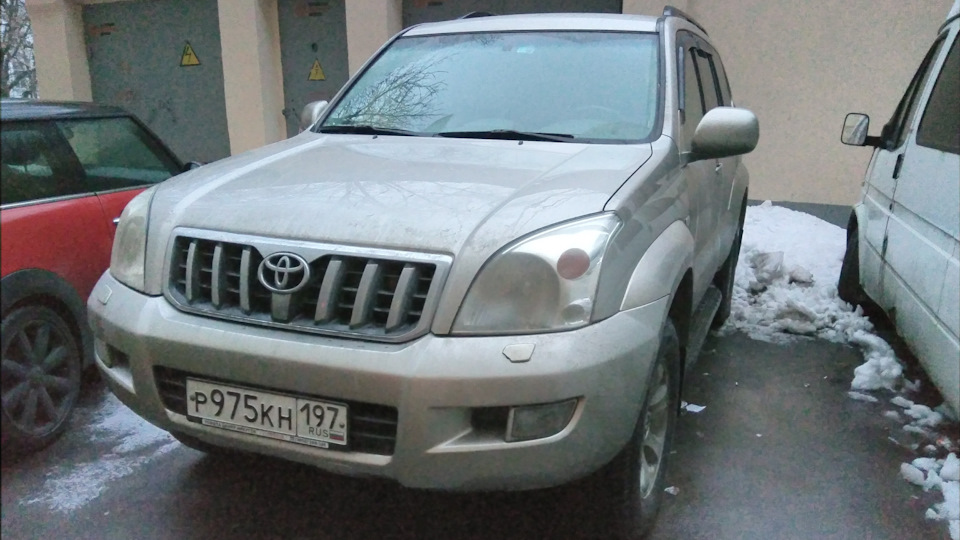 Бортжурнал Toyota Land Cruiser Prado Рамный Кроссовер