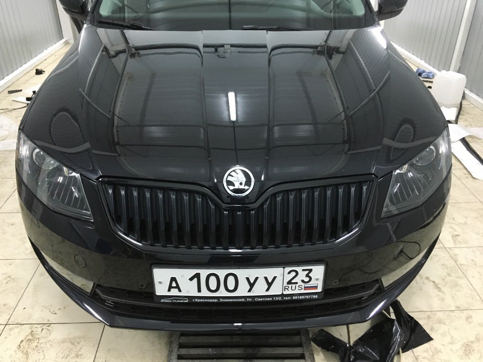 Бронь, пленка и т.д. — Skoda Octavia A7 Mk3, 1,8 л, 2015 года ...