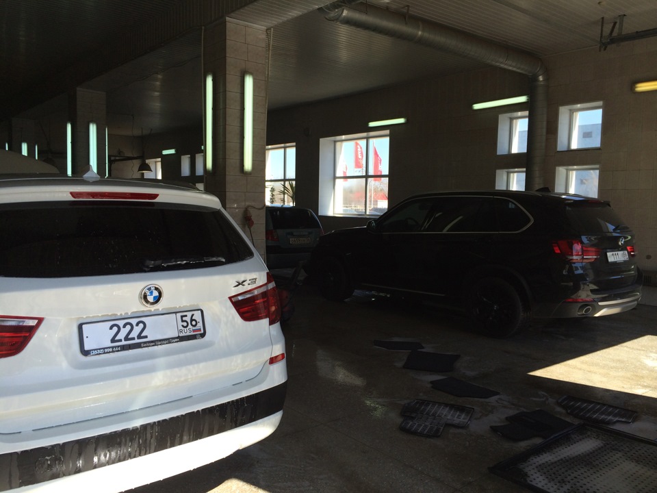 Первый раз — BMW X3 (F25), 3 л, 2011 года | мойка | DRIVE2