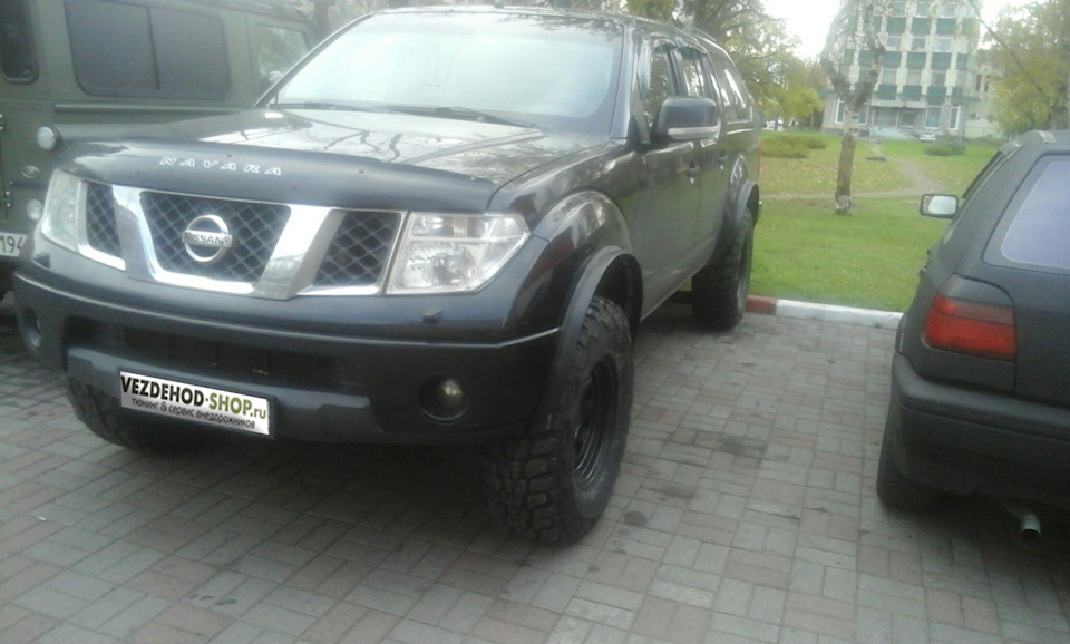 Установка усиленной подвески РИФ / Установка заднего бампера с калиткой ...