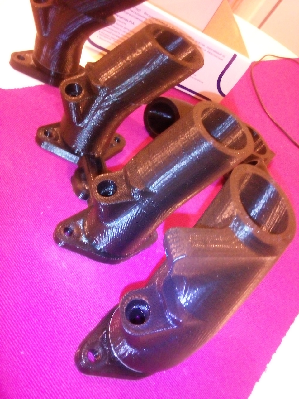 Замутили коллектор под инжектор на УЗАМ на 3Д принтере — DRIVE2