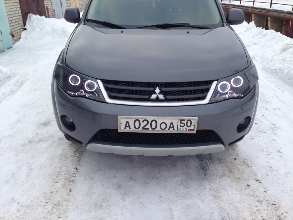 Еще одна оптика — Mitsubishi Outlander XL, 2,4 л, 2008 года | тюнинг ...