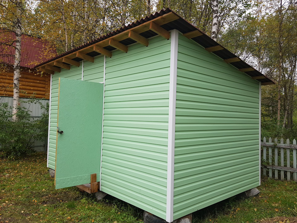 Сарай каркасник строил сам! Часть 7. — Сообщество «DRIVE2 На Даче» на ...