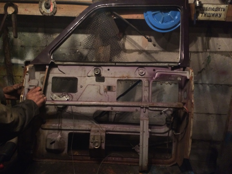 Восстановление двери. — Lada 4x4 5D, 1,8 л, 2000 года | своими руками ...