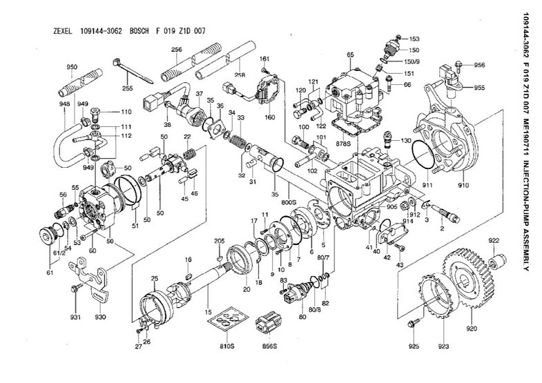 Запчасти на фото: F019Z1D007, 1091443062, ME190711. Фото в бортжурнале Mitsubishi Pajero (3G)