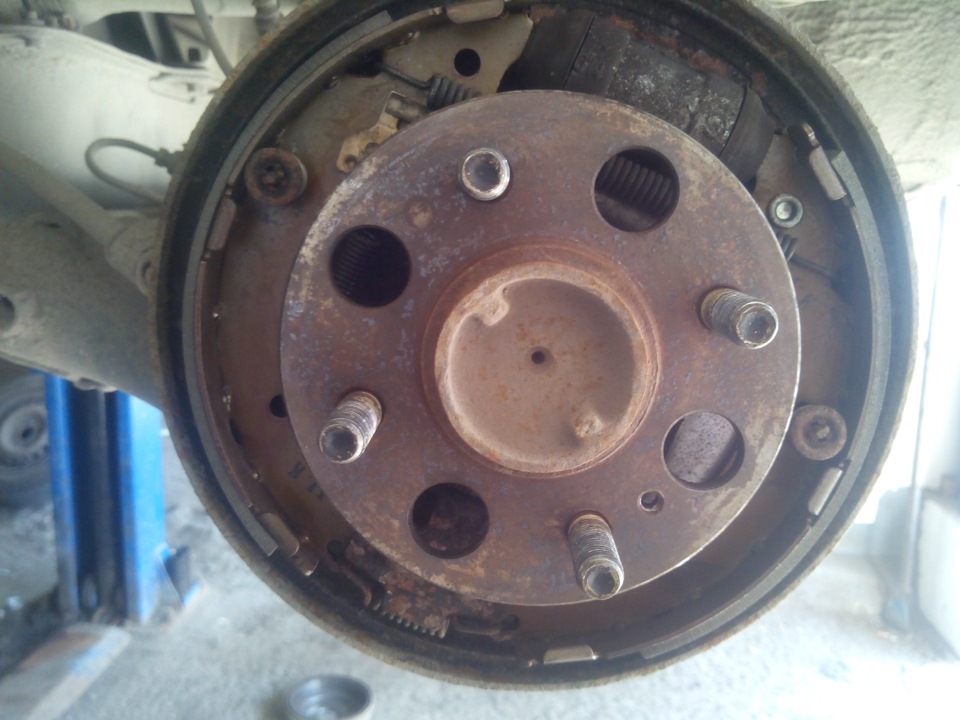 Вообщем не пришлось ставить HONG SUNG BRAKE. Задние тормоза. — Hyundai ...