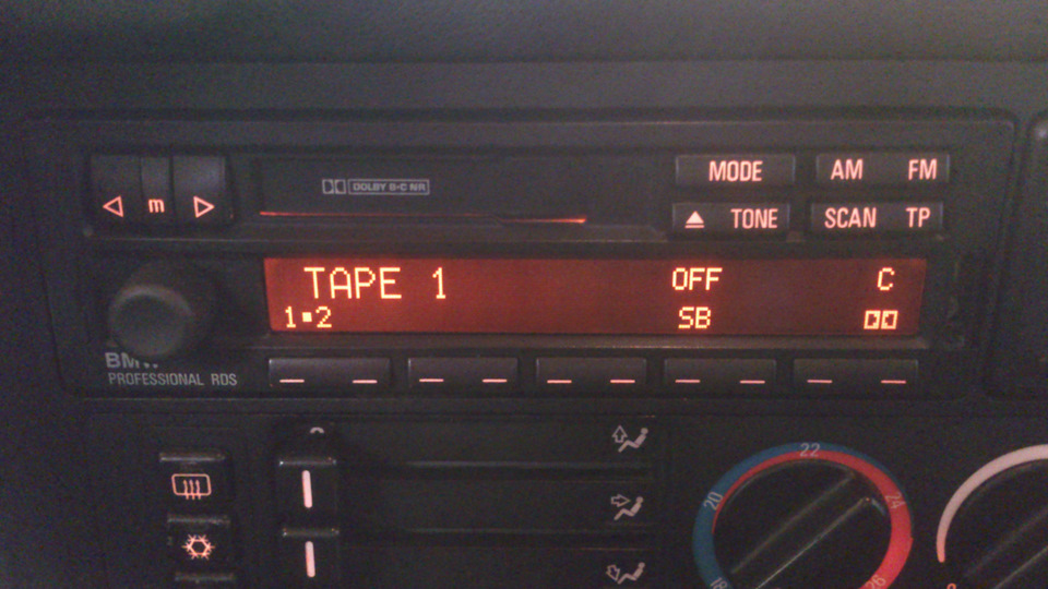 BMW Professional RDS (Becker BE2450) — BMW 5 series Touring (E34), 2,5 ...